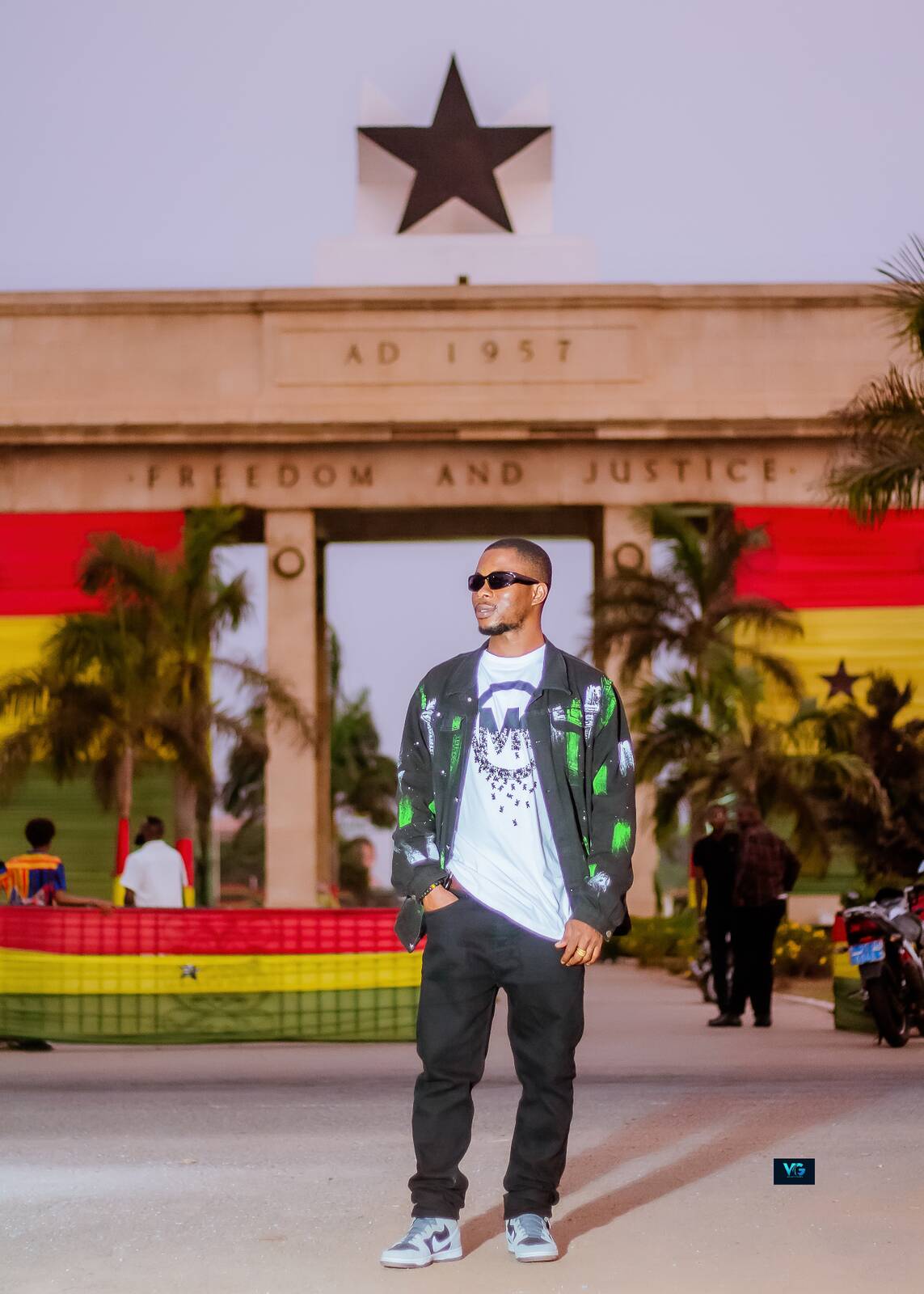 West African landscape and landmarks