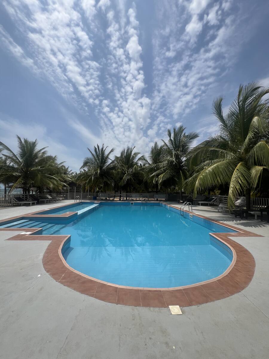 Resort stop on tour