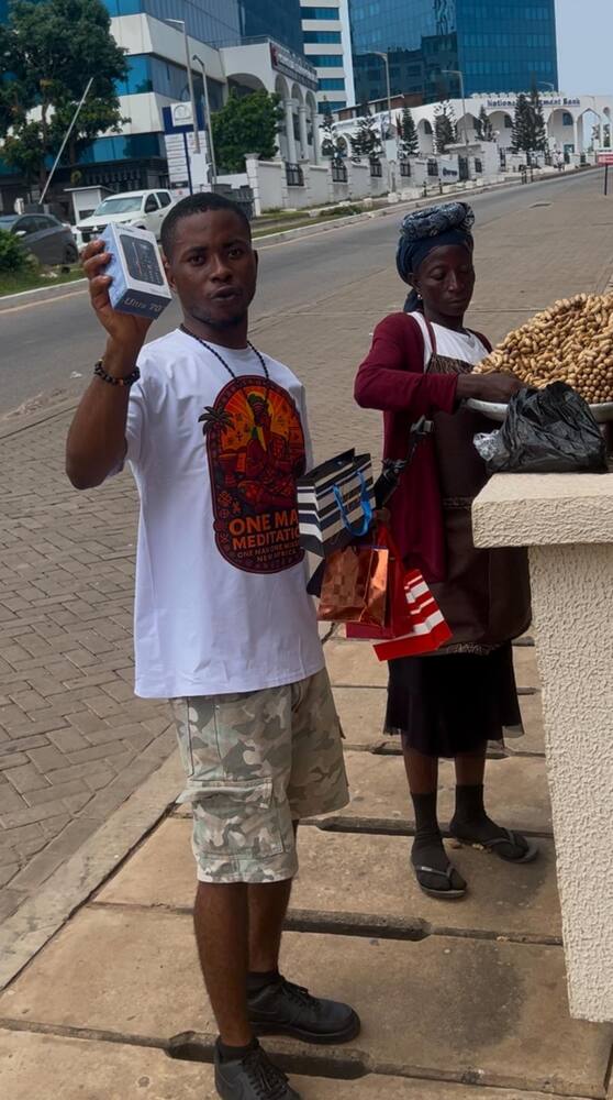 Community scene from West Africa